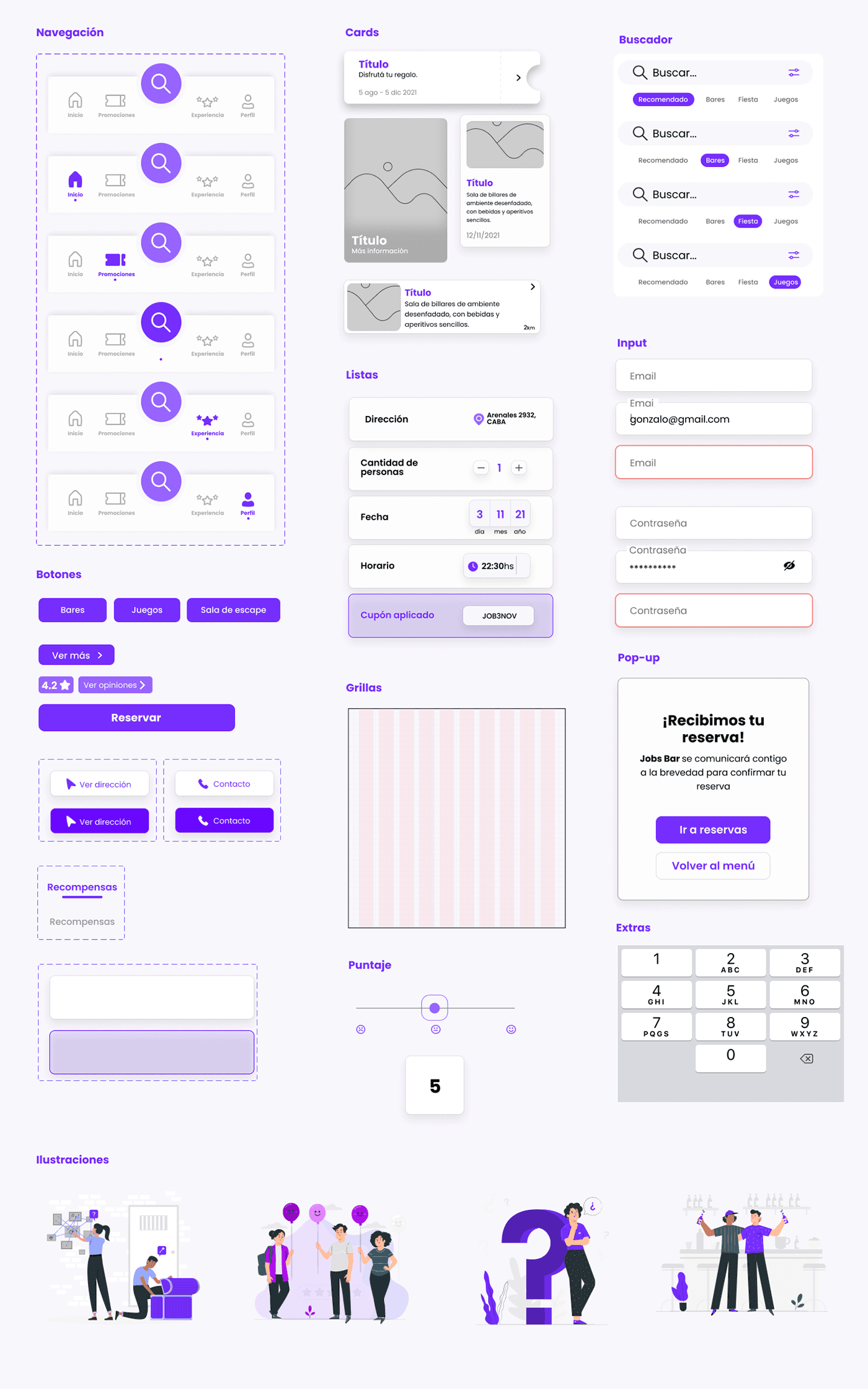UI Kit y componentes