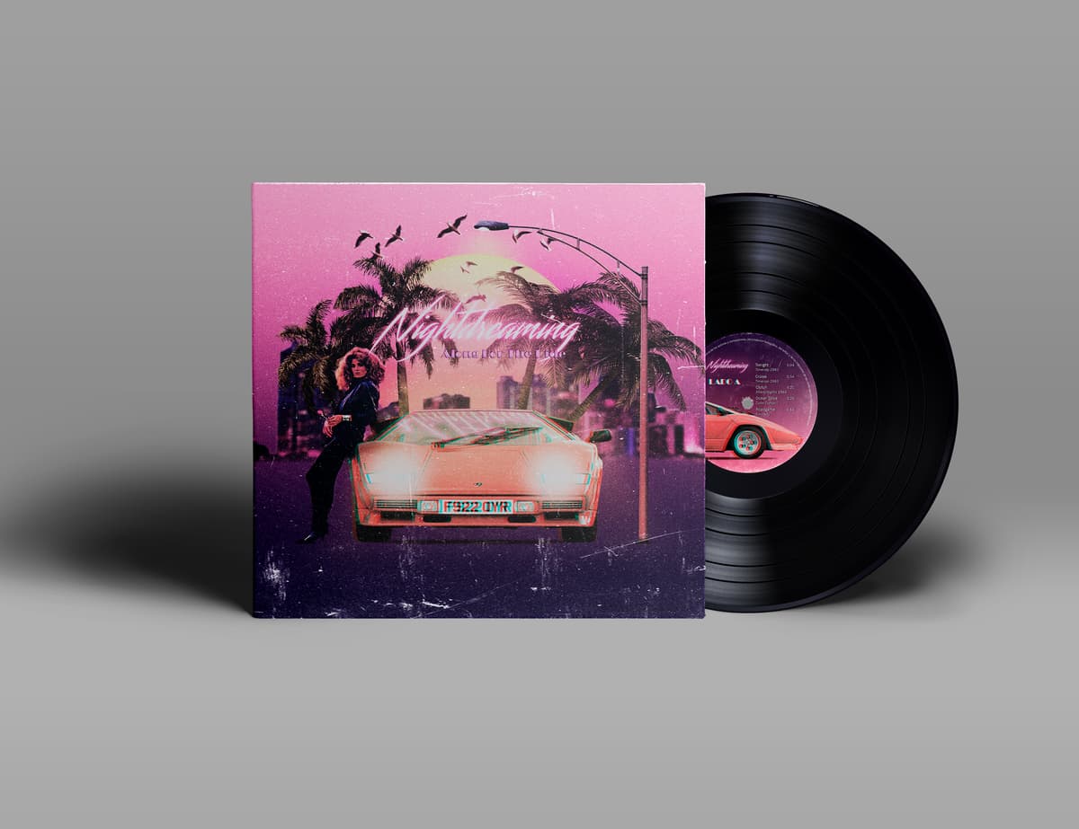 Nightdreaming Miami Drive - Front Cover