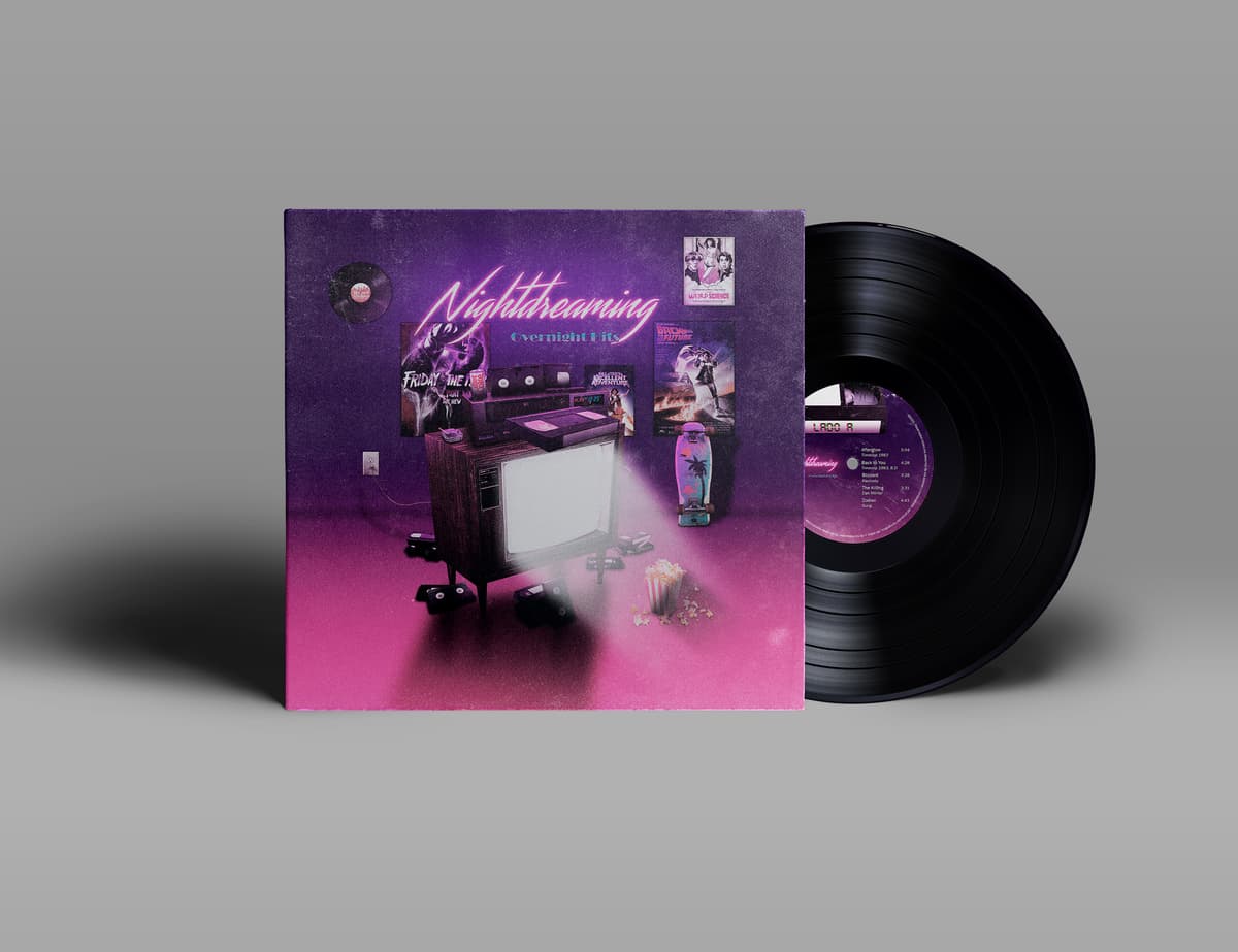 Nightdreaming Overnight Hits - Front Cover