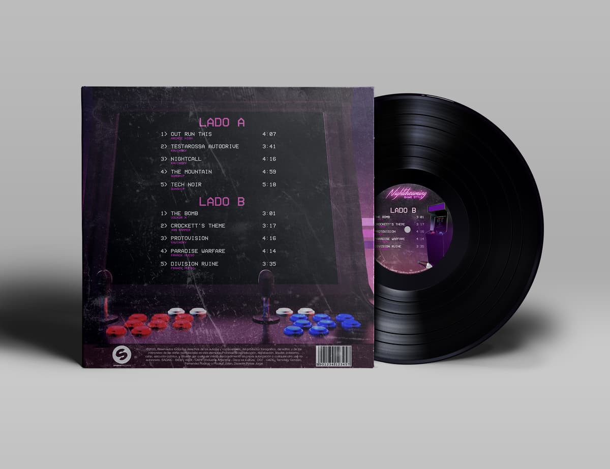 Nightdreaming Game Style - Back Cover